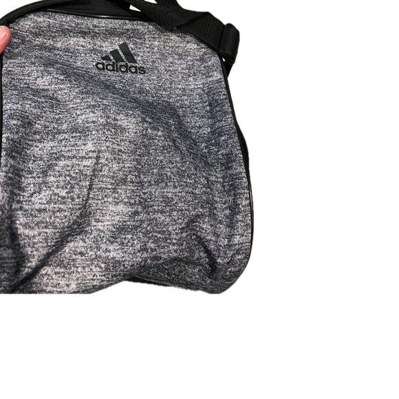 Adidas Defender Medium 20"x12"x10" Blue Black Duffel Bag - Picture 6 of 6